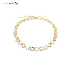 Colar Chocker Corações N393