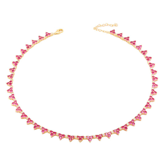 DESC-Colar Riviera Coração Delicado  XYN101243 necklace