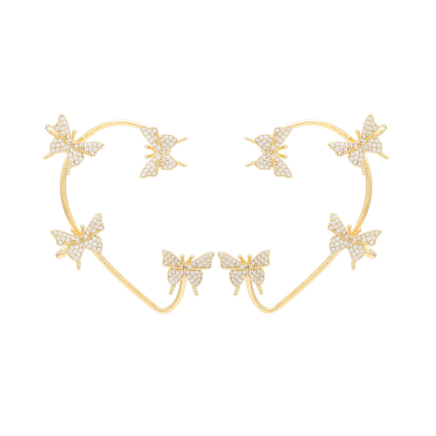 Ear Cuff Borboletas Absolutas XYE104441 EARRING