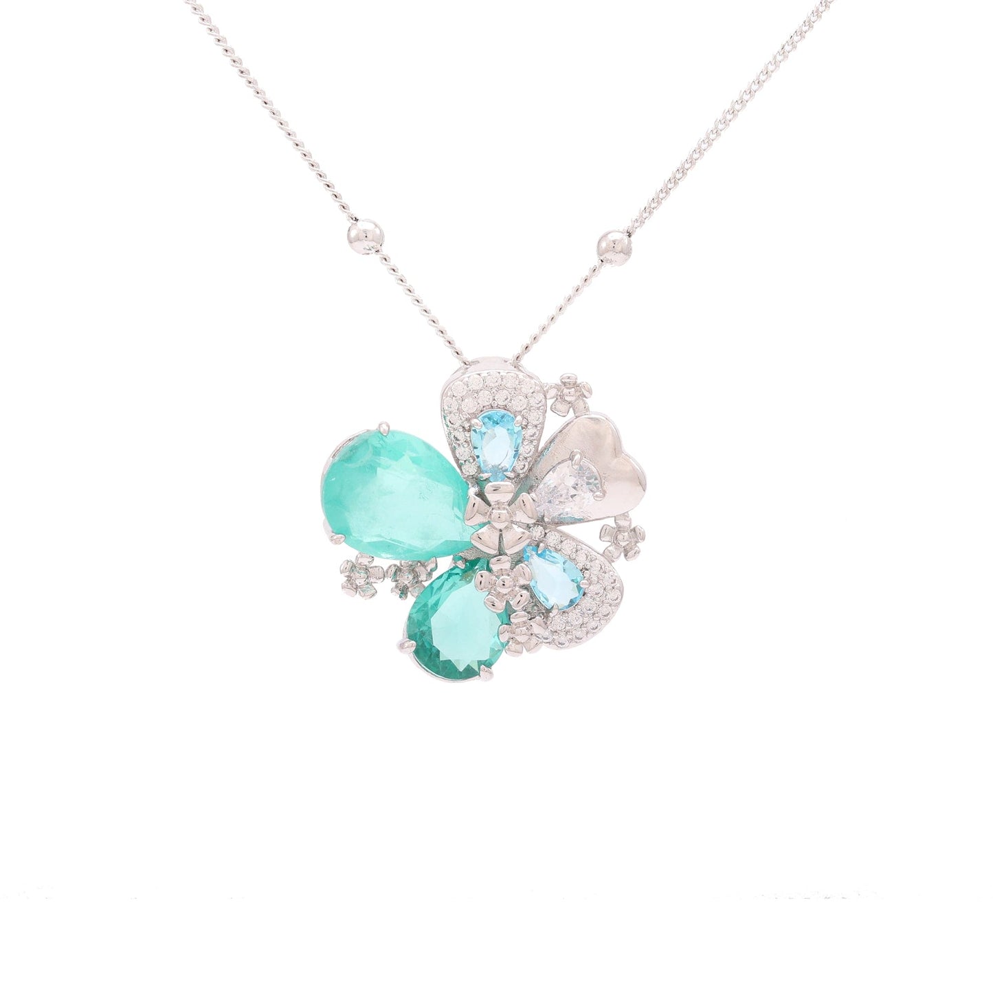 Colar Fusion Gotas  Flor XYS101181 necklace