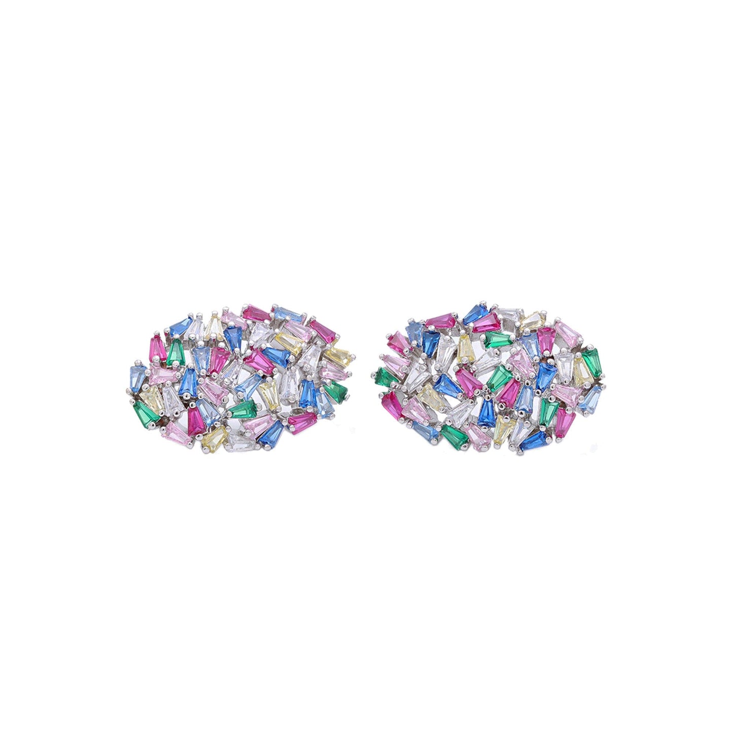 Brinco  Oval Colors XYE102346 earring