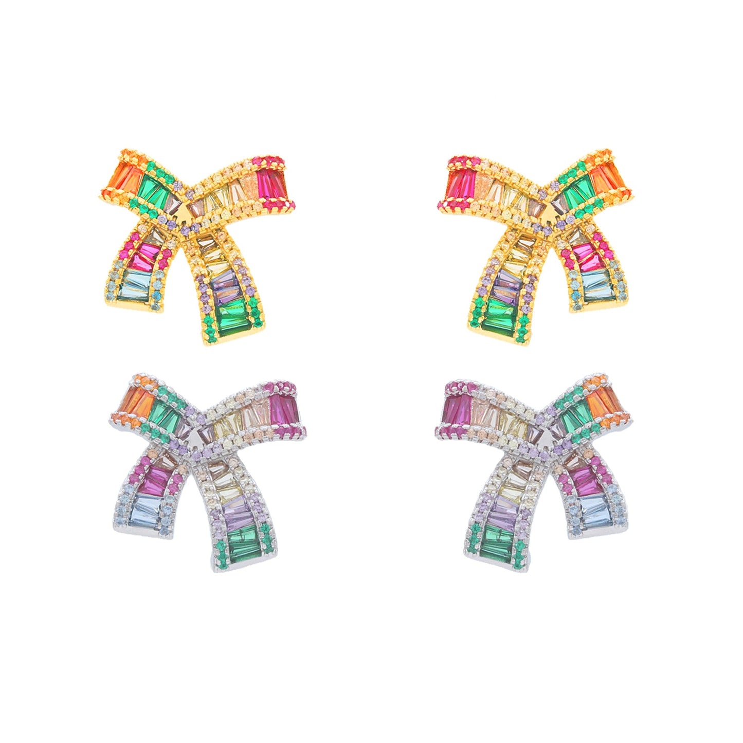 Brinco Laço Carrês XYS100484 earring