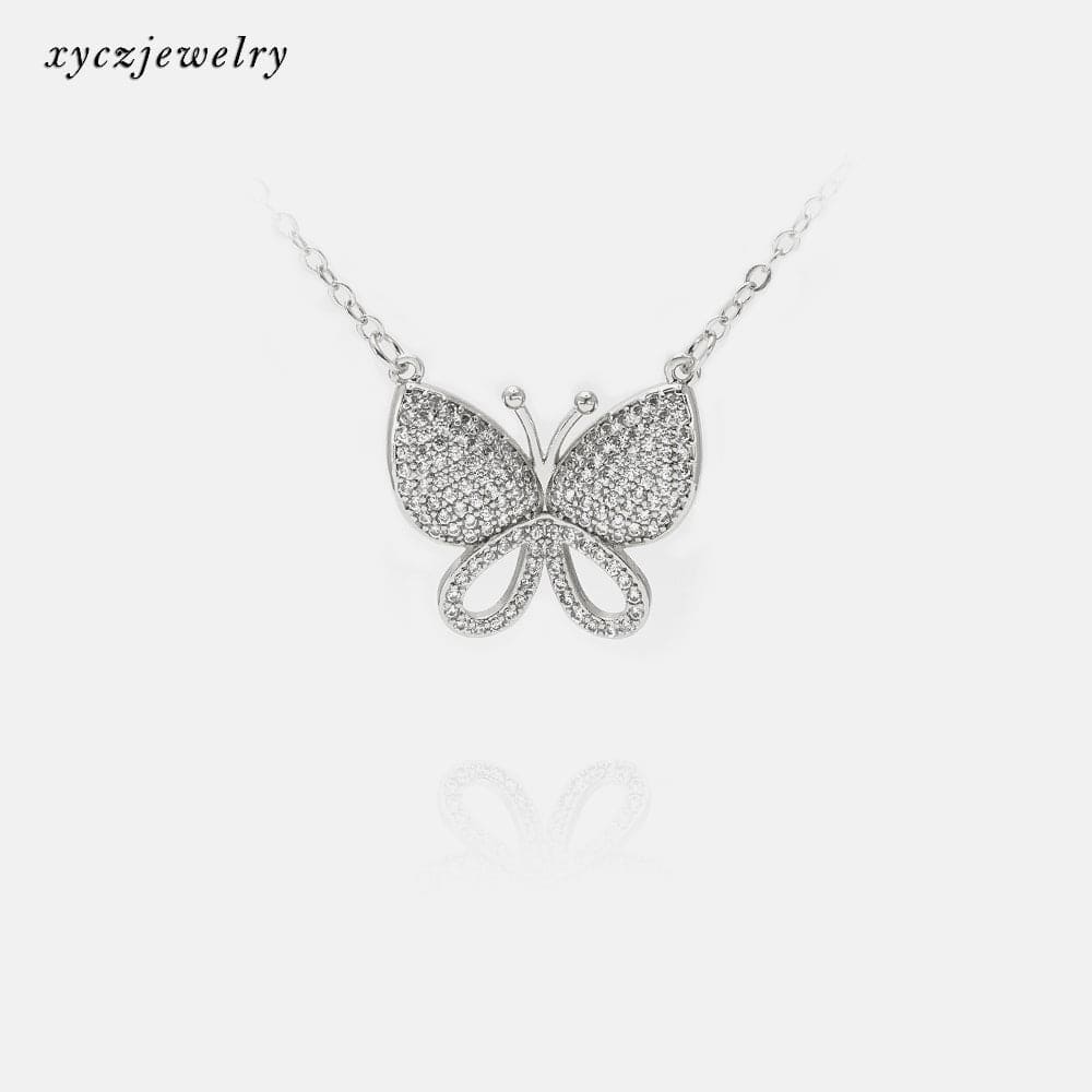 BRUTO-Colar com pingente Borboleta Premium XYS100965 吊坠+链条   VENDIDO SEPARADAMENTE necklace