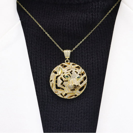 Colar Mandala Tigre XYN101133 necklace