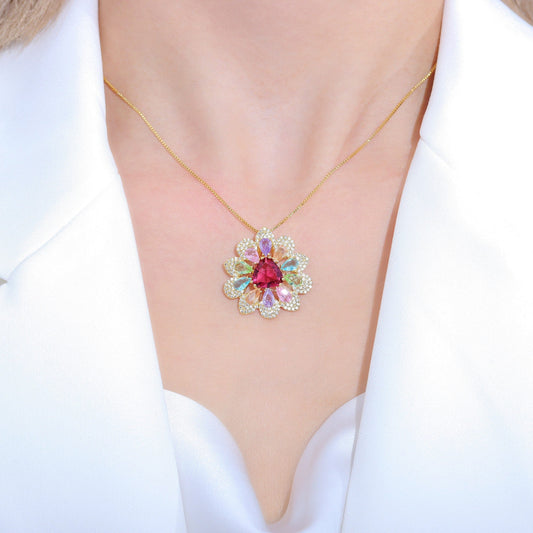 Colar Flor Magnifica  XYP101886 necklace