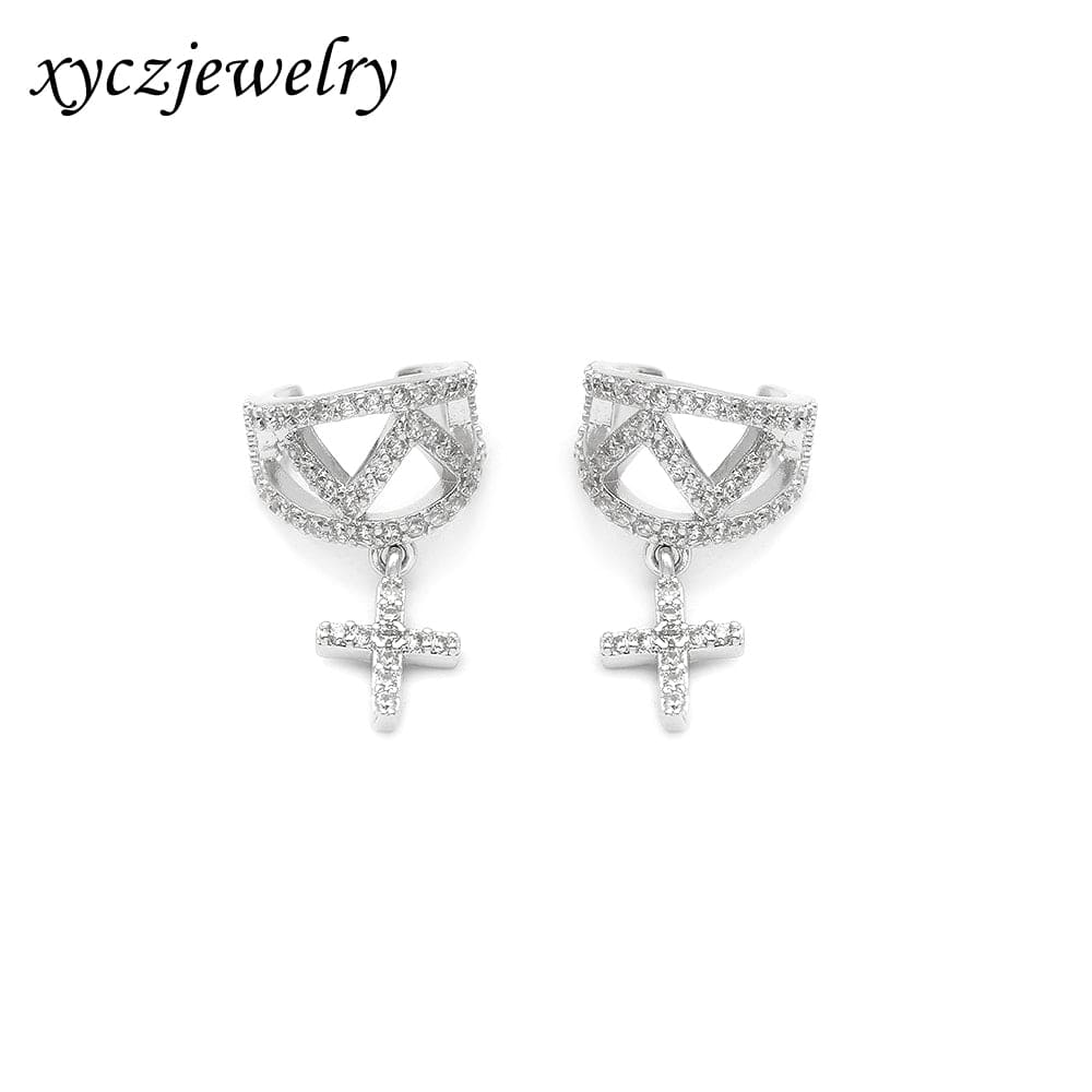 Piercing fake Cruz zig zag da XYE104241