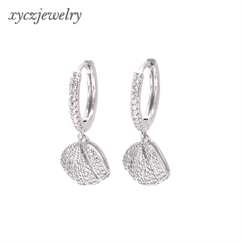 Brinco Argolinha Concha XYE103085 earrings