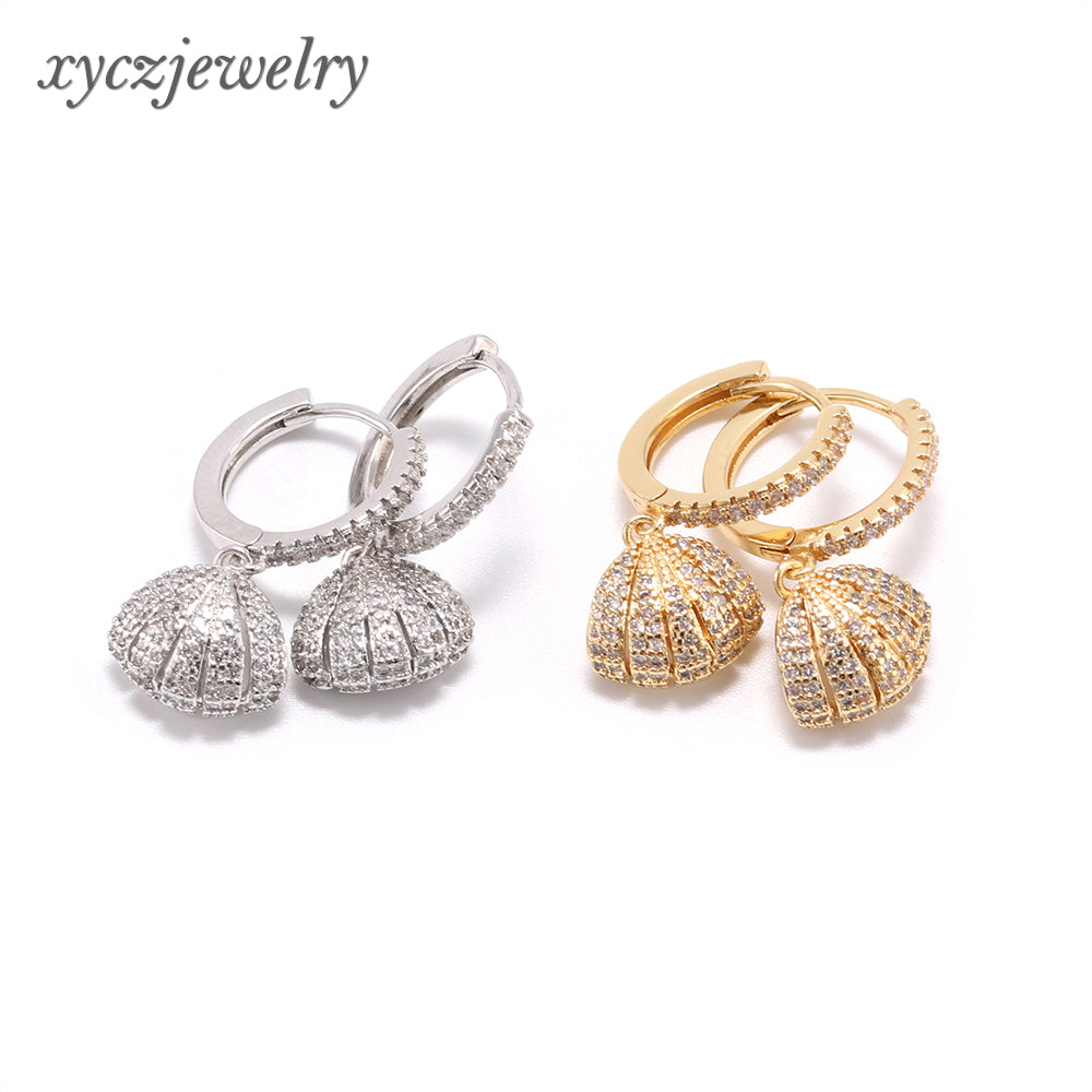 Brinco Argolinha Concha XYE103085 earrings